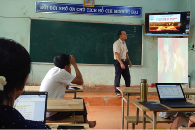 Tổ KHXH thực hiện chuyên đề ” ứng dụng AI nâng cao hiệu quả dạy học”