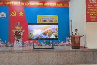 Trường THCS khai giảng năm học 2025-2026