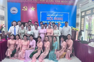 HỘI NGHỊ VIÊN CHỨC VÀ NGƯỜI LAO ĐỘNG TRƯỜNG THCS LÝ TỰ TRỌNG NĂM HỌC 2025 – 2026